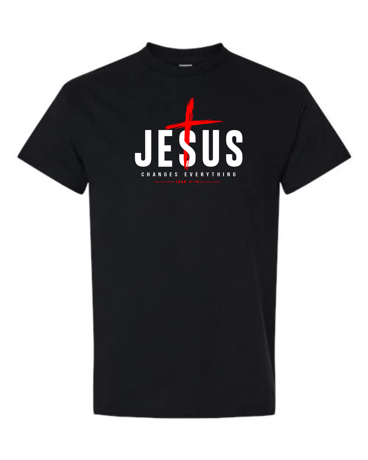 Jesus Changes Everything T-Shirt - Black