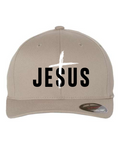 Jesus Changes Everything Flexfit Hat - Beige