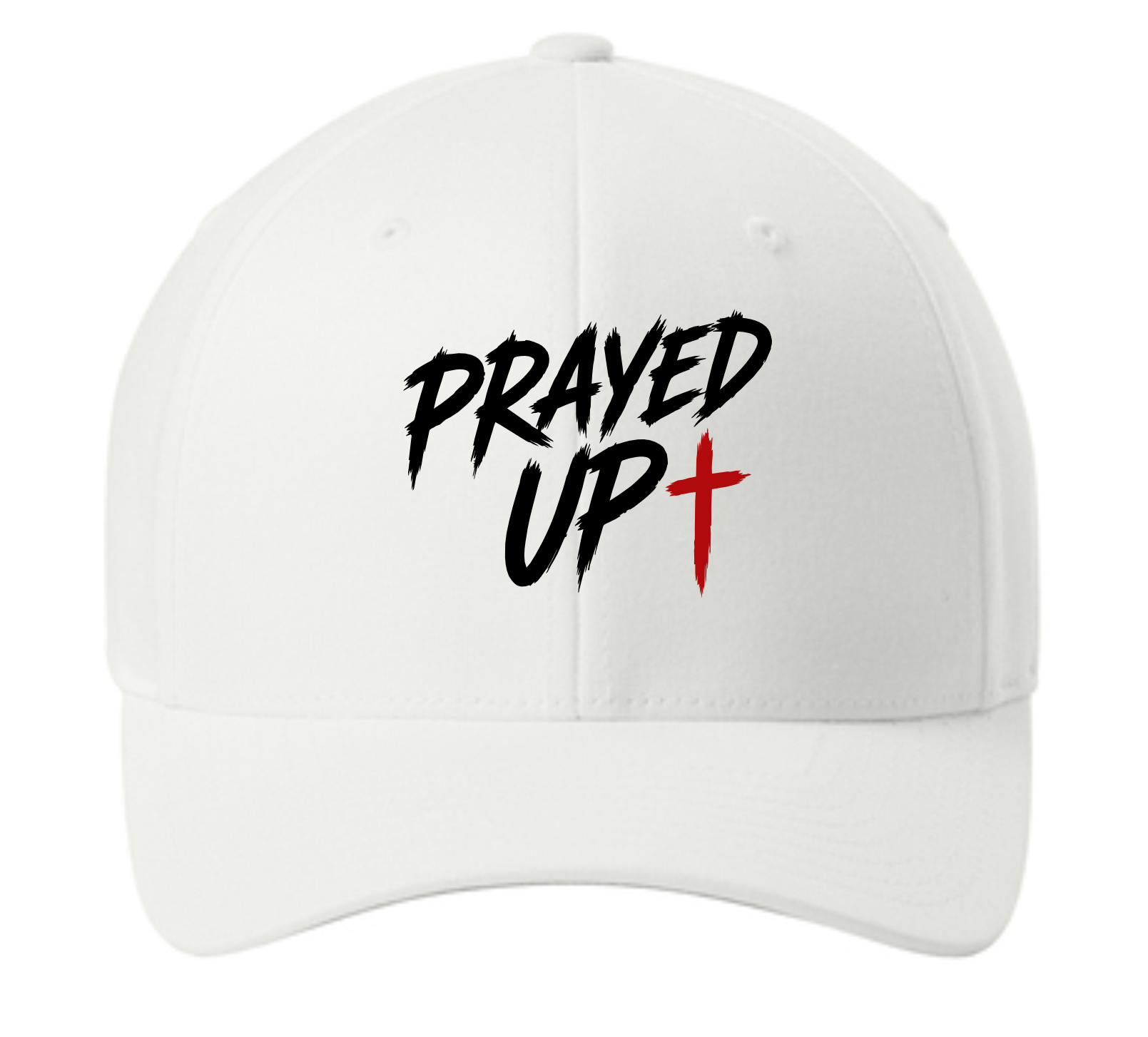 Prayed Up Flex Fit Cap - White