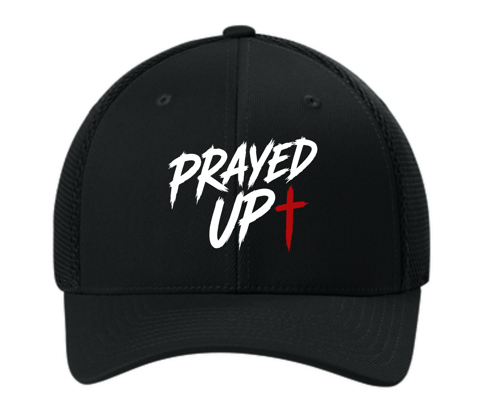 Prayed Up Flex Fit Cap - Black