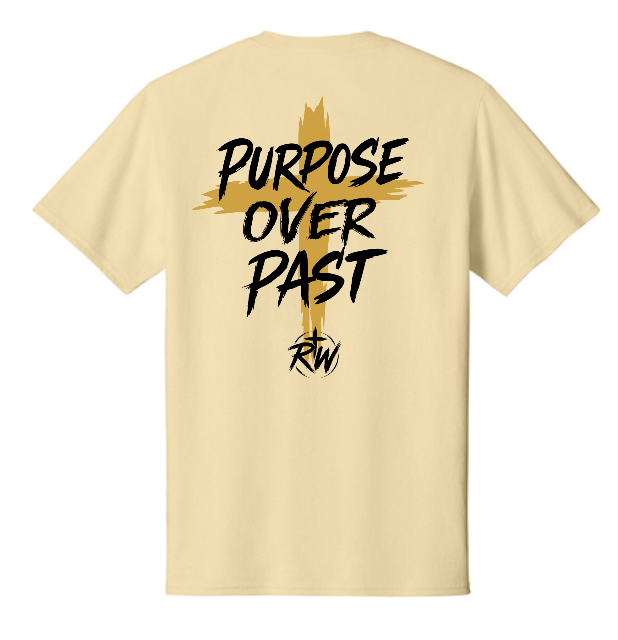 Purpose Over Past T-Shirt - Sand