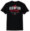 Redemption Has a Story T-Shirt - Red