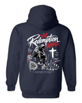 Redeemed For More Hoodie – Navy